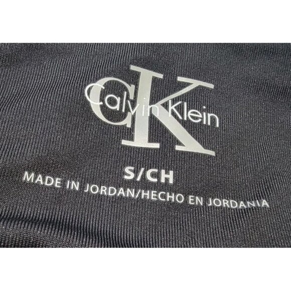 Calvin Klein Shorts Women's Abstract Animal Print‎ Bike Shorts High Rise S - Picture 2 of 9